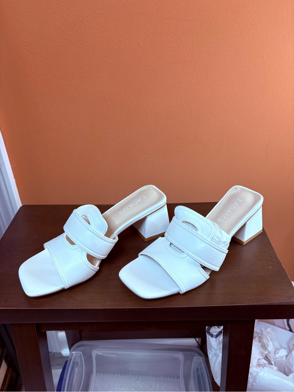 3.1 Philip Lim White Double-Band Block Heel Mules